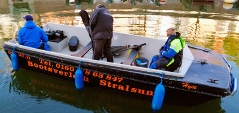 motorboot charter stralsund